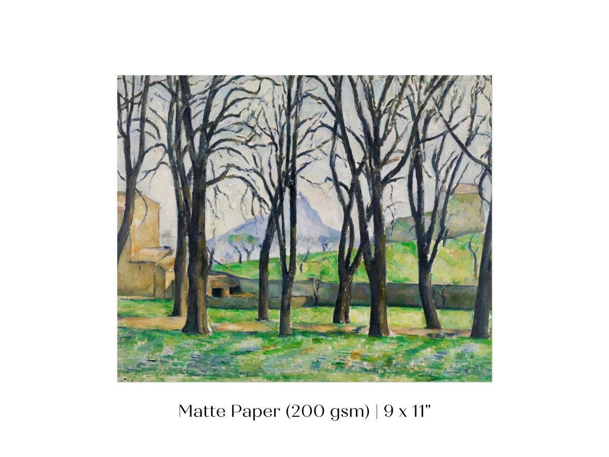 Chestnut Trees | P180 - Single Art Prints - Piccolo Fiore Prints