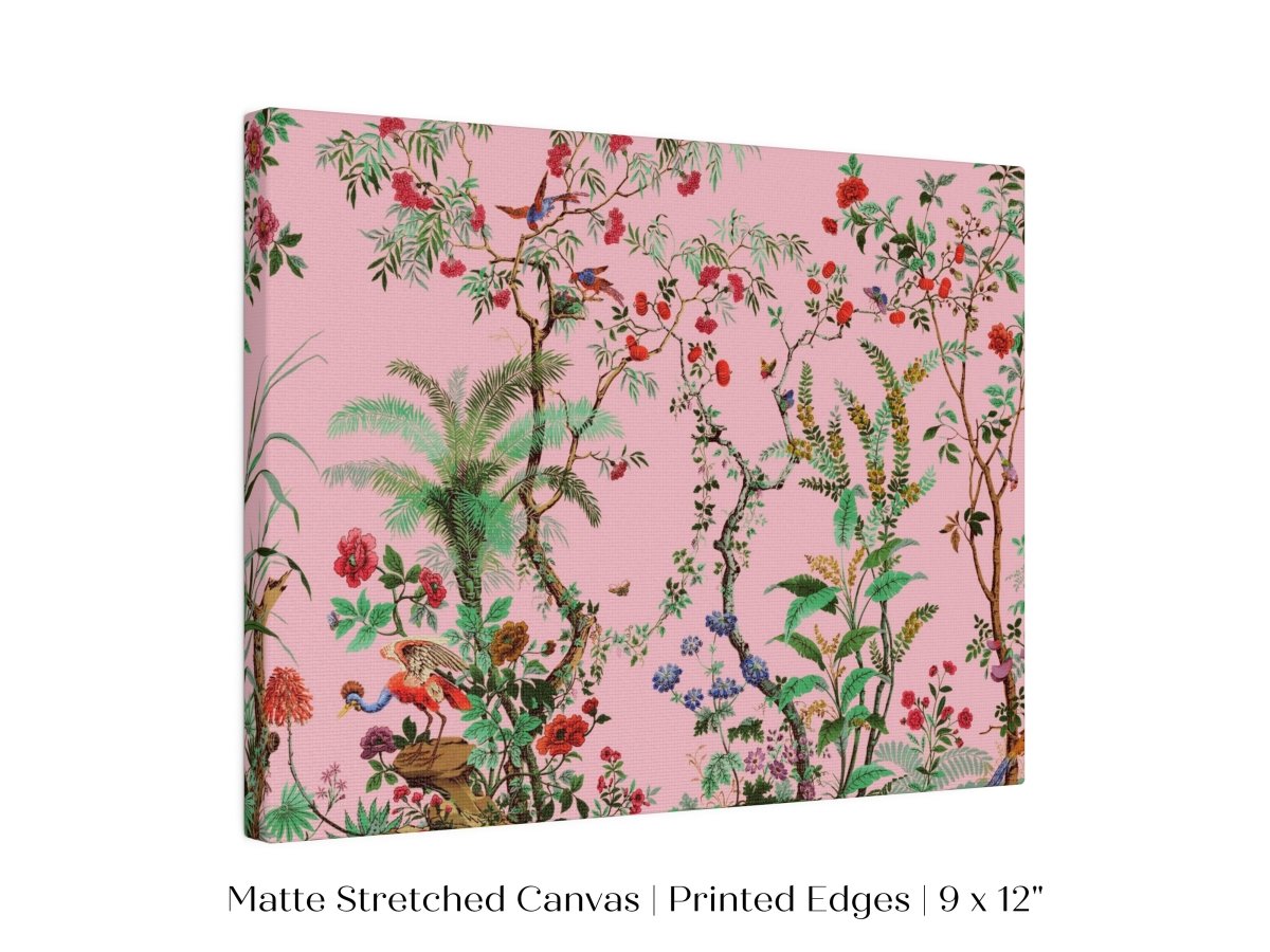 Chinoiserie in Pink | P482 - Single Art Prints - Piccolo Fiore Prints