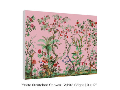Chinoiserie in Pink | P482 - Single Art Prints - Piccolo Fiore Prints