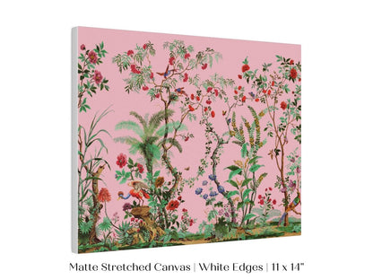 Chinoiserie in Pink | P482 - Single Art Prints - Piccolo Fiore Prints