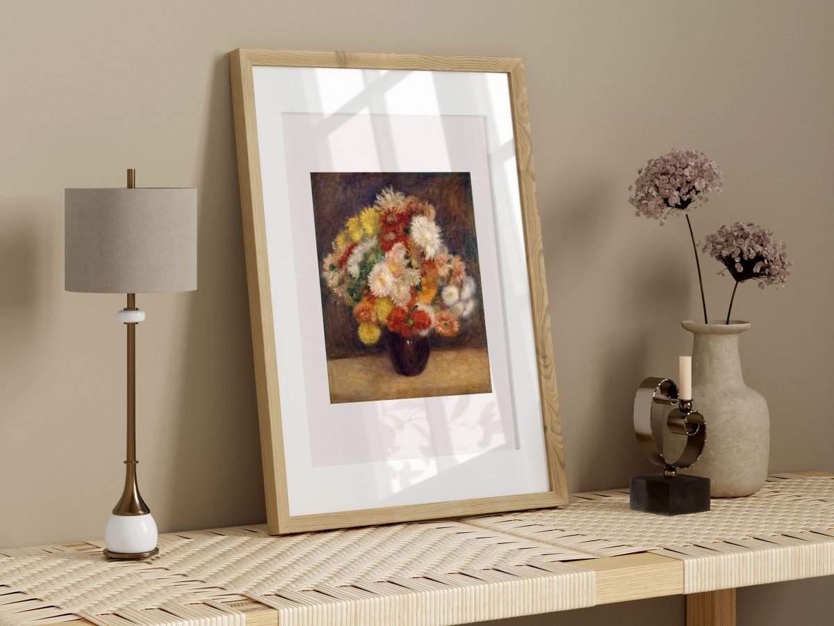 Chrysanthemums | P125 - Single Art Prints - Piccolo Fiore Prints