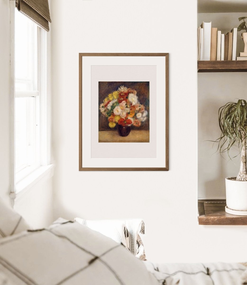 Chrysanthemums | P125 - Single Art Prints - Piccolo Fiore Prints