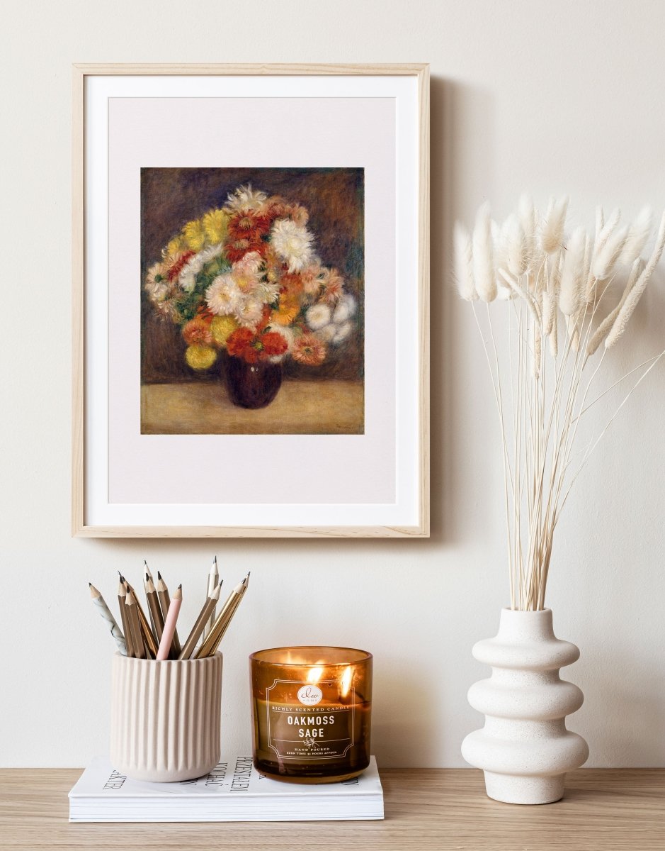 Chrysanthemums | P125 - Single Art Prints - Piccolo Fiore Prints