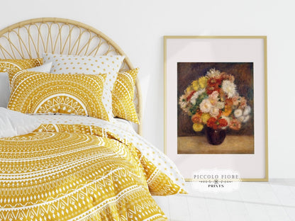 Chrysanthemums | P125 - Single Art Prints - Piccolo Fiore Prints