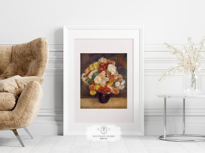 Chrysanthemums | P125 - Single Art Prints - Piccolo Fiore Prints