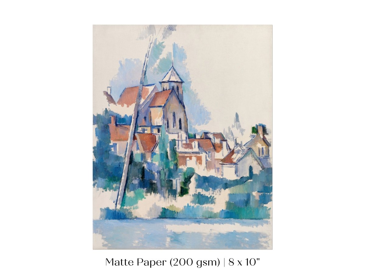 Church at Montigny - sur - Loing | P93 - Single Art Prints - Piccolo Fiore Prints