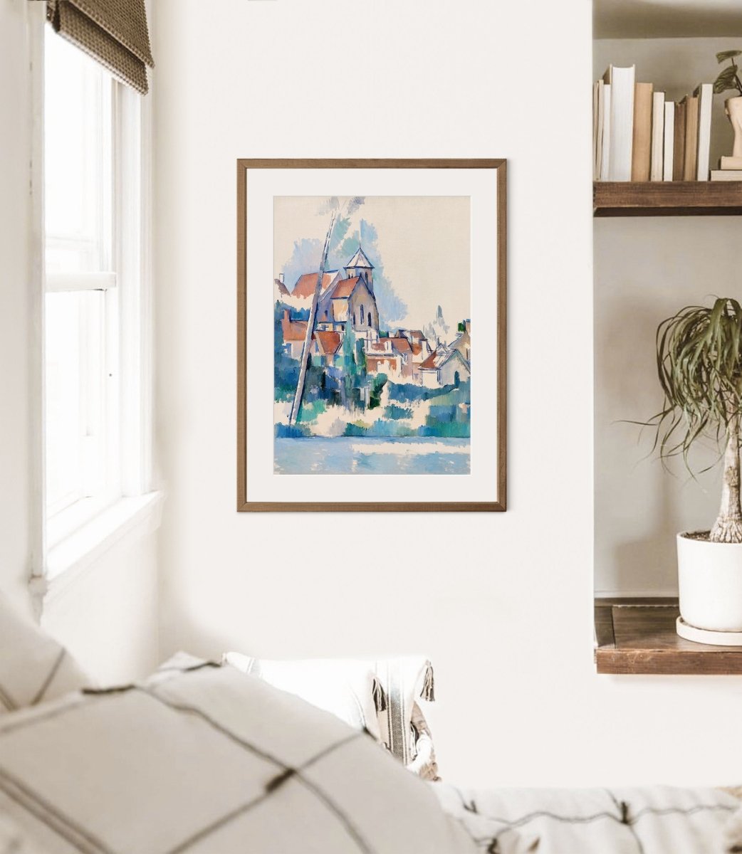 Church at Montigny - sur - Loing | P93 - Single Art Prints - Piccolo Fiore Prints