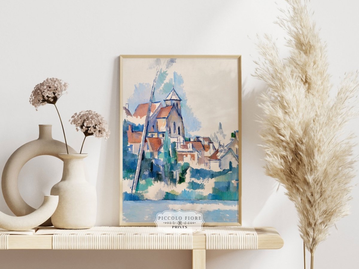 Church at Montigny - sur - Loing | P93 - Single Art Prints - Piccolo Fiore Prints