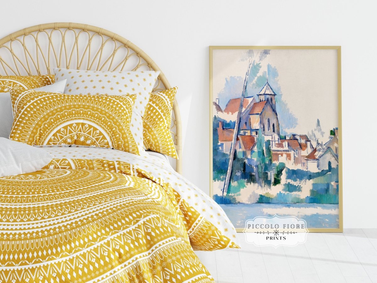 Church at Montigny - sur - Loing | P93 - Single Art Prints - Piccolo Fiore Prints