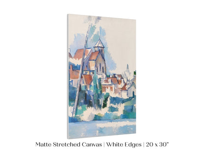 Church at Montigny - sur - Loing | P93 - Single Art Prints - Piccolo Fiore Prints
