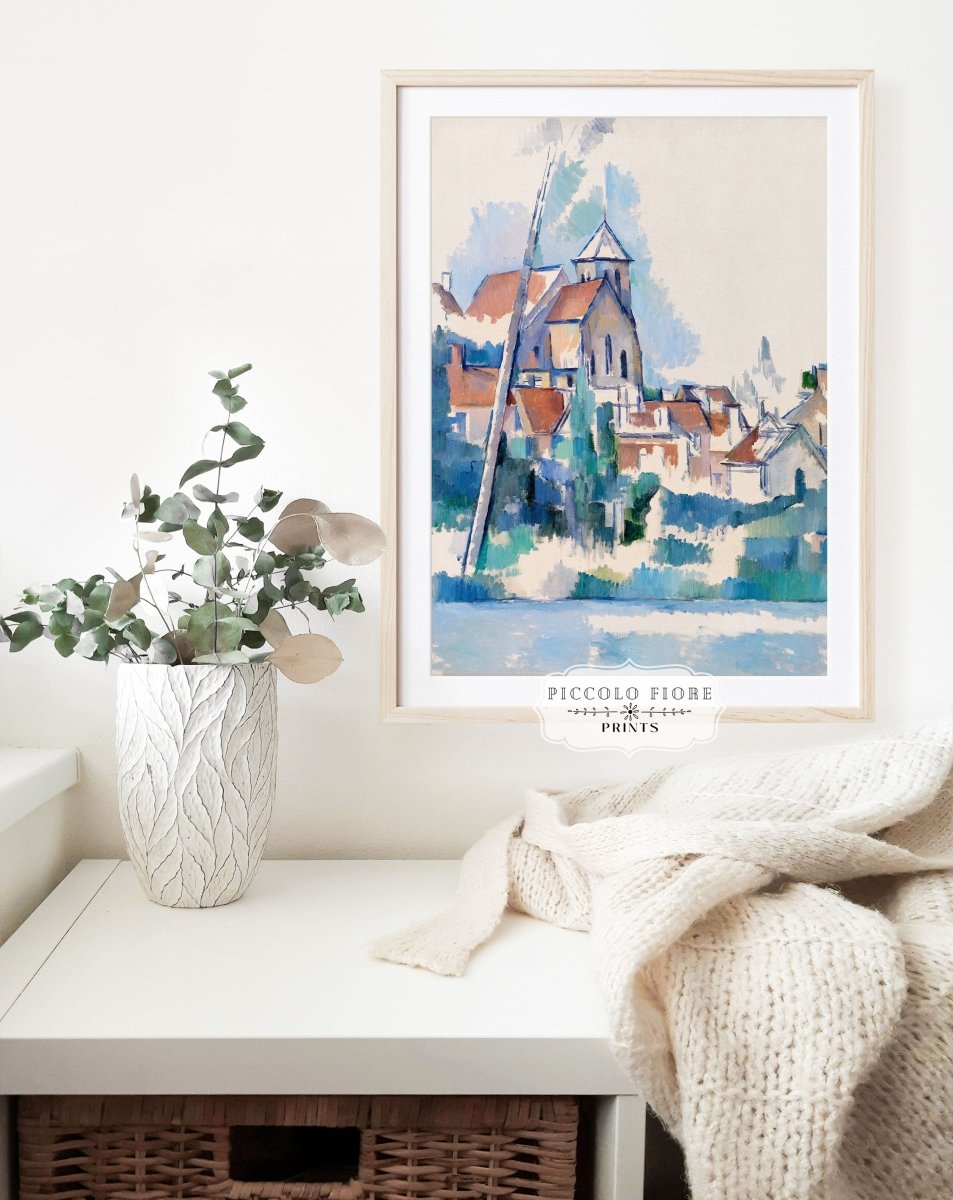 Church at Montigny - sur - Loing | P93 - Single Art Prints - Piccolo Fiore Prints