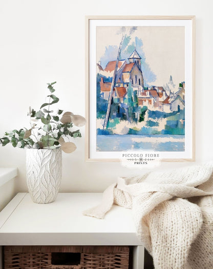 Church at Montigny - sur - Loing | P93 - Single Art Prints - Piccolo Fiore Prints