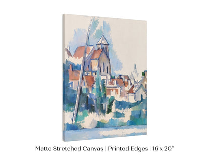 Church at Montigny - sur - Loing | P93 - Single Art Prints - Piccolo Fiore Prints