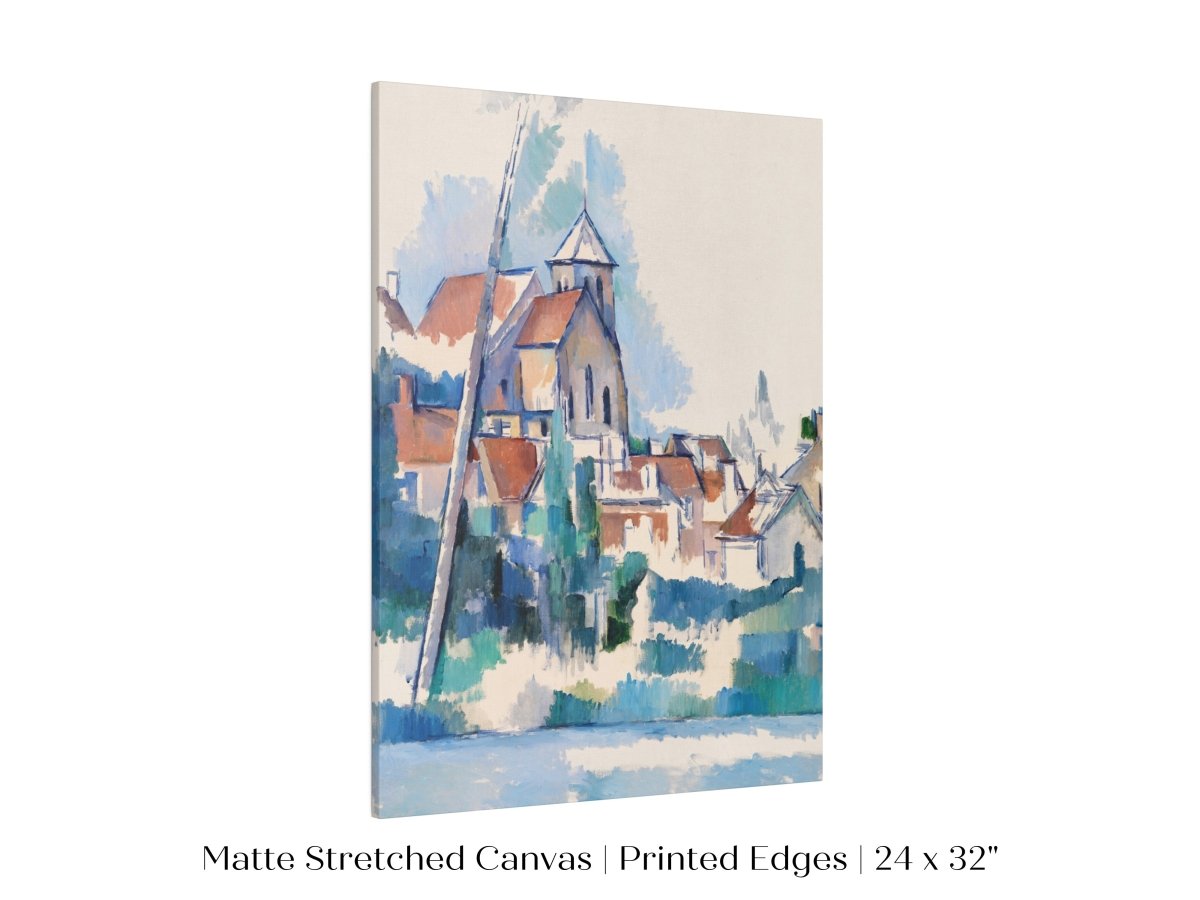 Church at Montigny - sur - Loing | P93 - Single Art Prints - Piccolo Fiore Prints