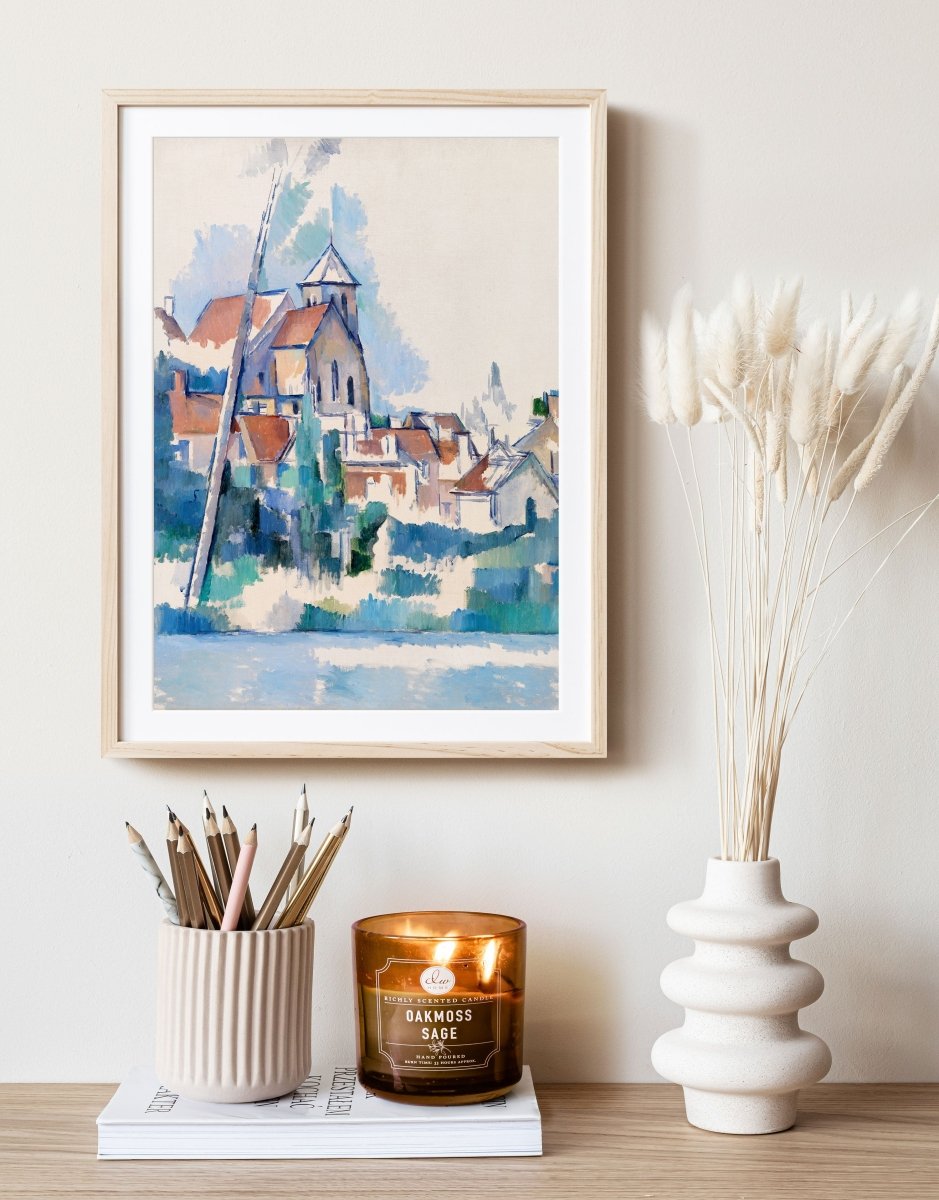 Church at Montigny - sur - Loing | P93 - Single Art Prints - Piccolo Fiore Prints
