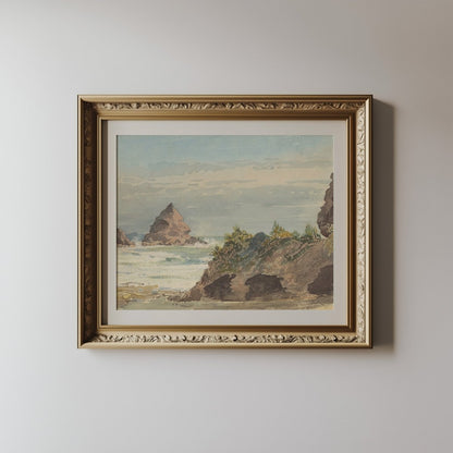 Coastal Prints in Cream, Sage Green and Pastel Blue | Gallery Wall Set | 8 Prints | S8 - 5 - Gallery Wall Set - Piccolo Fiore Prints