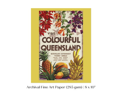 Colourful Queensland | P467 - Single Art Prints - Piccolo Fiore Prints