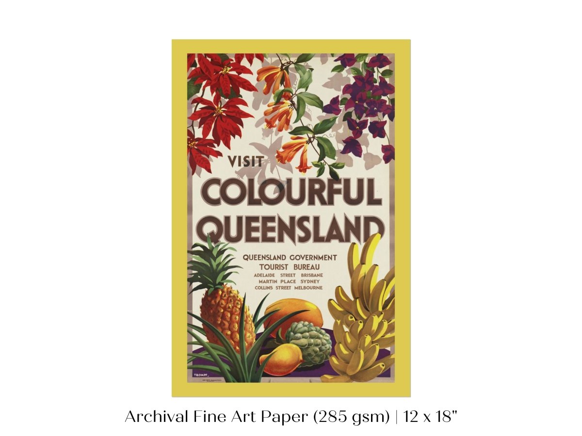 Colourful Queensland | P467 - Single Art Prints - Piccolo Fiore Prints