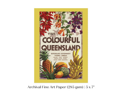 Colourful Queensland | P467 - Single Art Prints - Piccolo Fiore Prints