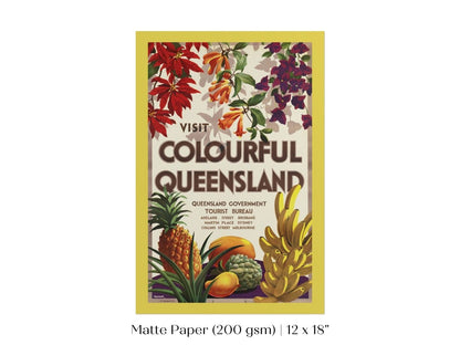 Colourful Queensland | P467 - Single Art Prints - Piccolo Fiore Prints