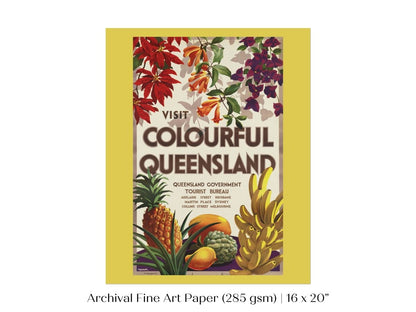 Colourful Queensland | P467 - Single Art Prints - Piccolo Fiore Prints