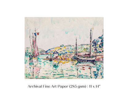 Concarneau | P63 - Single Art Prints - Piccolo Fiore Prints