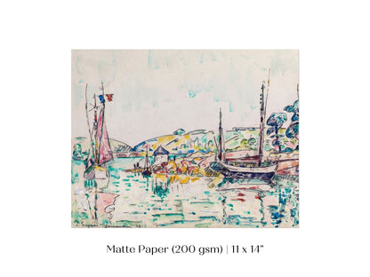 Concarneau | P63 - Single Art Prints - Piccolo Fiore Prints