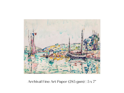 Concarneau | P63 - Single Art Prints - Piccolo Fiore Prints