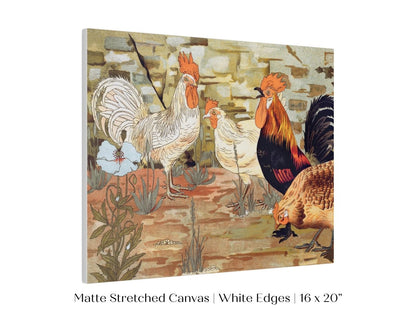 Coqs et Poules | P247 - Single Art Prints - Piccolo Fiore Prints