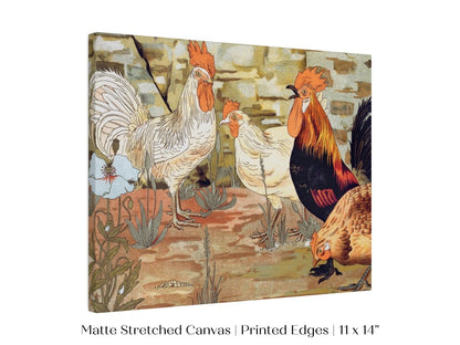 Coqs et Poules | P247 - Single Art Prints - Piccolo Fiore Prints