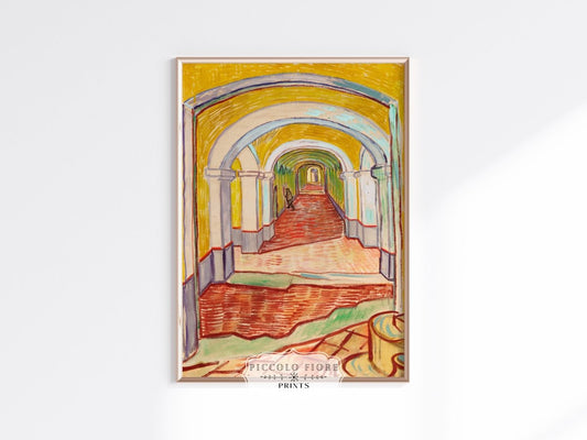 Corridor in the Asylum | P366 - Single Art Prints - Piccolo Fiore Prints
