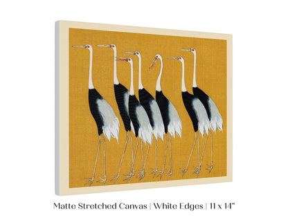 Crane Birds | P352 - Single Art Prints - Piccolo Fiore Prints