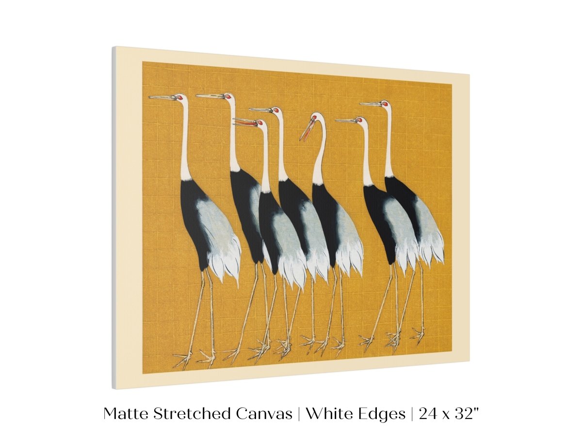 Crane Birds | P352 - Single Art Prints - Piccolo Fiore Prints
