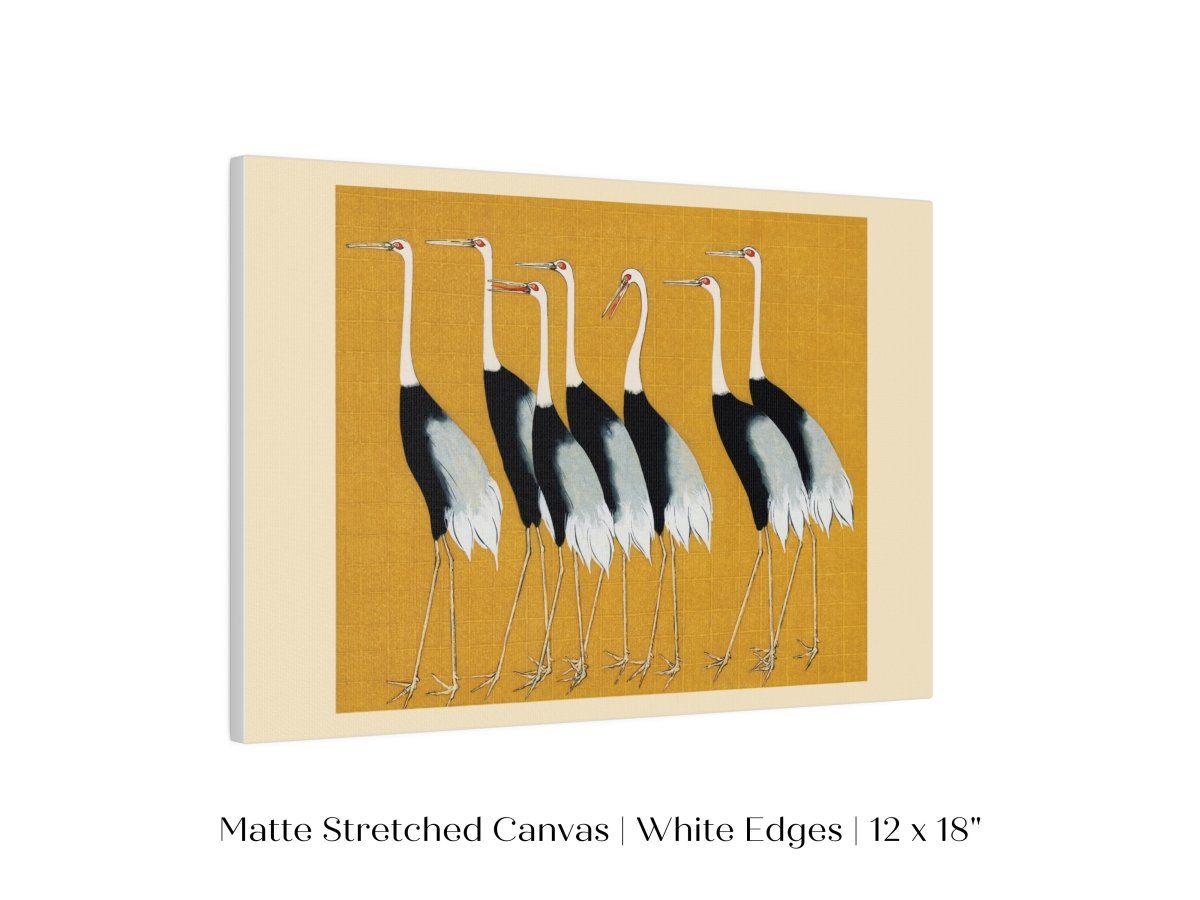 Crane Birds | P352 - Single Art Prints - Piccolo Fiore Prints