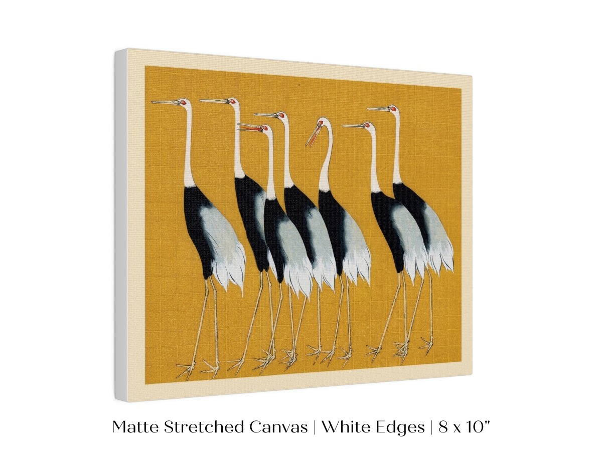 Crane Birds | P352 - Single Art Prints - Piccolo Fiore Prints