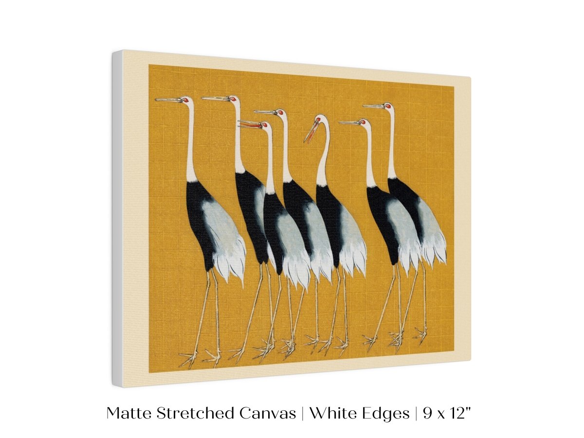 Crane Birds | P352 - Single Art Prints - Piccolo Fiore Prints