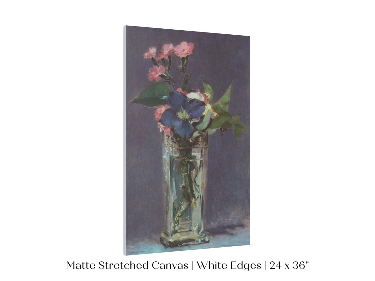 Crystal Vase of Flowers | P473 - Single Art Prints - Piccolo Fiore Prints