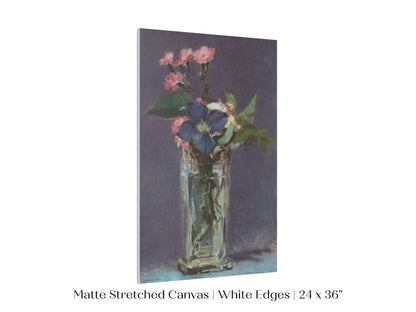 Crystal Vase of Flowers | P473 - Single Art Prints - Piccolo Fiore Prints