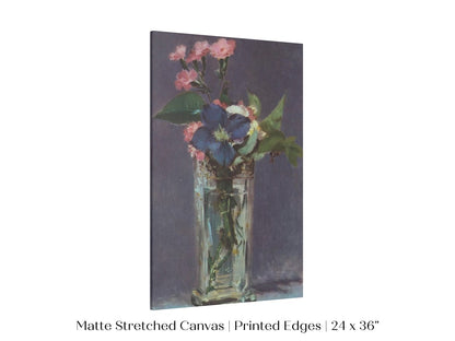 Crystal Vase of Flowers | P473 - Single Art Prints - Piccolo Fiore Prints