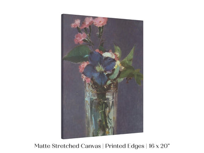Crystal Vase of Flowers | P473 - Single Art Prints - Piccolo Fiore Prints