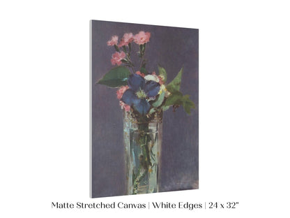 Crystal Vase of Flowers | P473 - Single Art Prints - Piccolo Fiore Prints