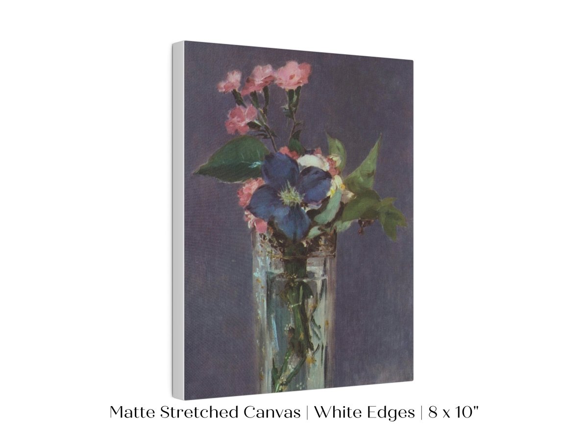 Crystal Vase of Flowers | P473 - Single Art Prints - Piccolo Fiore Prints