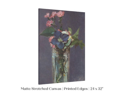 Crystal Vase of Flowers | P473 - Single Art Prints - Piccolo Fiore Prints