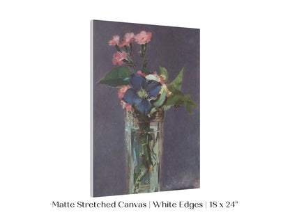 Crystal Vase of Flowers | P473 - Single Art Prints - Piccolo Fiore Prints