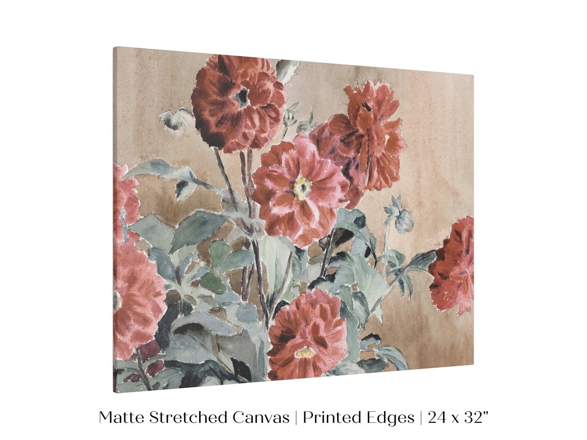 Dahlias | P390 - Single Art Prints - Piccolo Fiore Prints