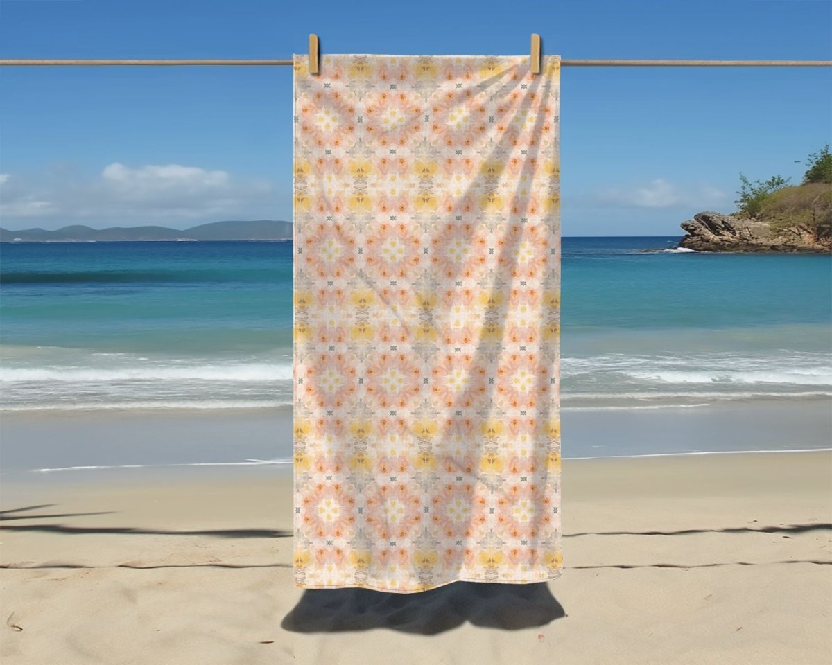 Daisy Bloom | Beach Towel - Beach Towel - Piccolo Fiore Prints