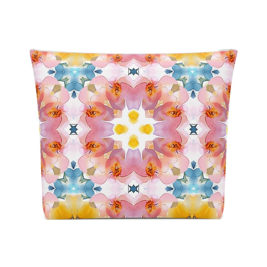 Daisy Bloom | Cotton Cosmetic Bag - Cotton Cosmetic Bag - Piccolo Fiore Prints
