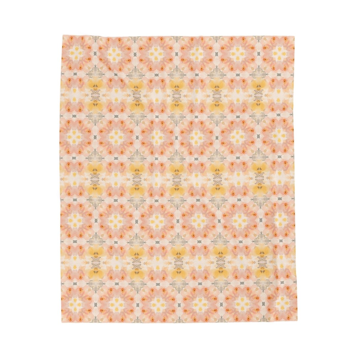 Daisy Bloom | Minky Throw Blanket - Minky Throw Blanket - Piccolo Fiore Prints