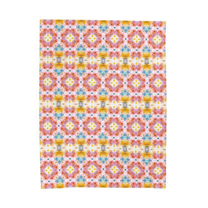 Daisy Bloom | Minky Throw Blanket - Minky Throw Blanket - Piccolo Fiore Prints