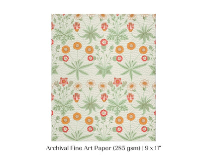 Daisy | William Morris | P285 - Single Art Prints - Piccolo Fiore Prints